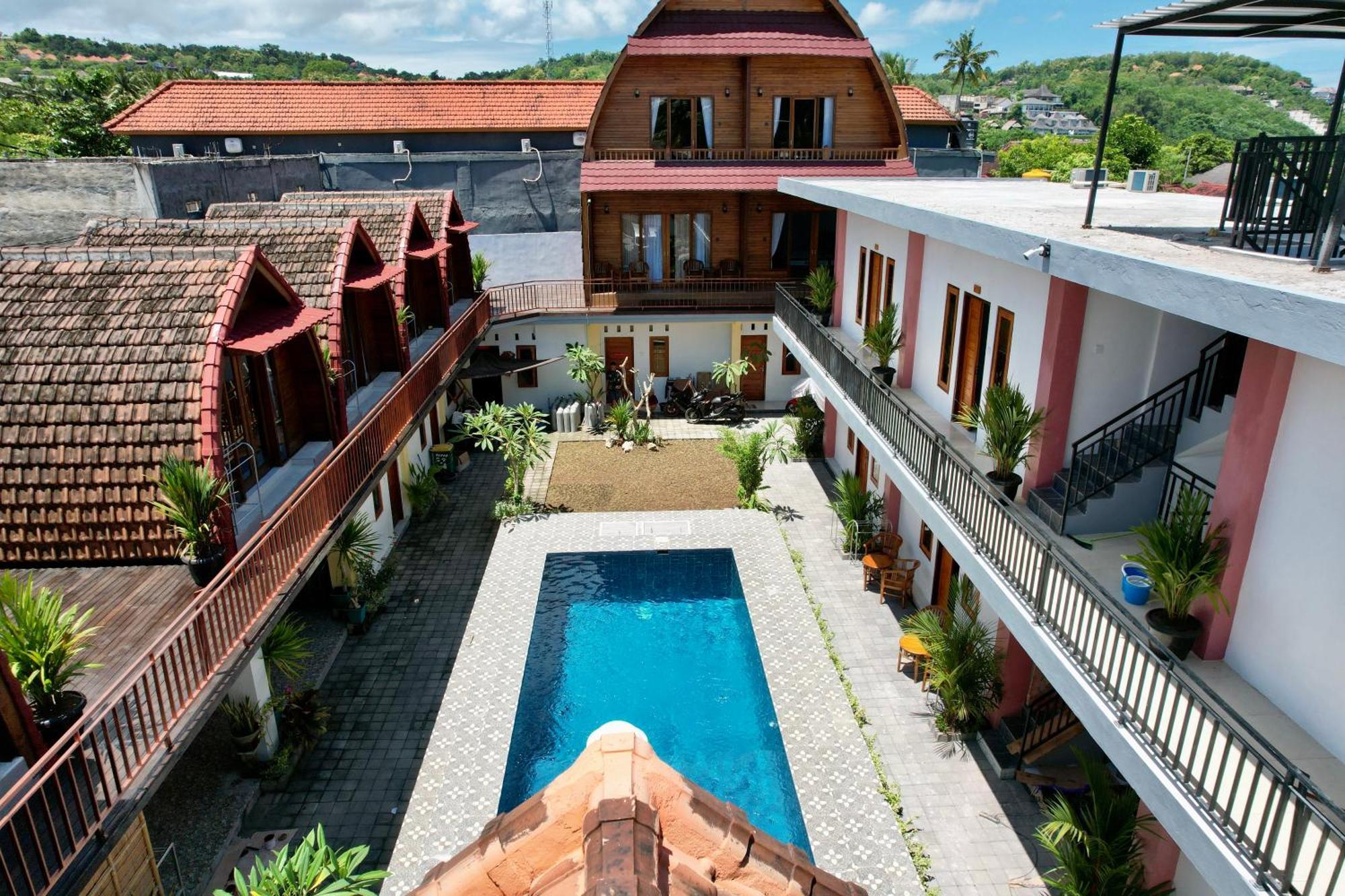Garuda Hostel & Accomodation Nusa Penida Toyapakeh Eksteriør billede